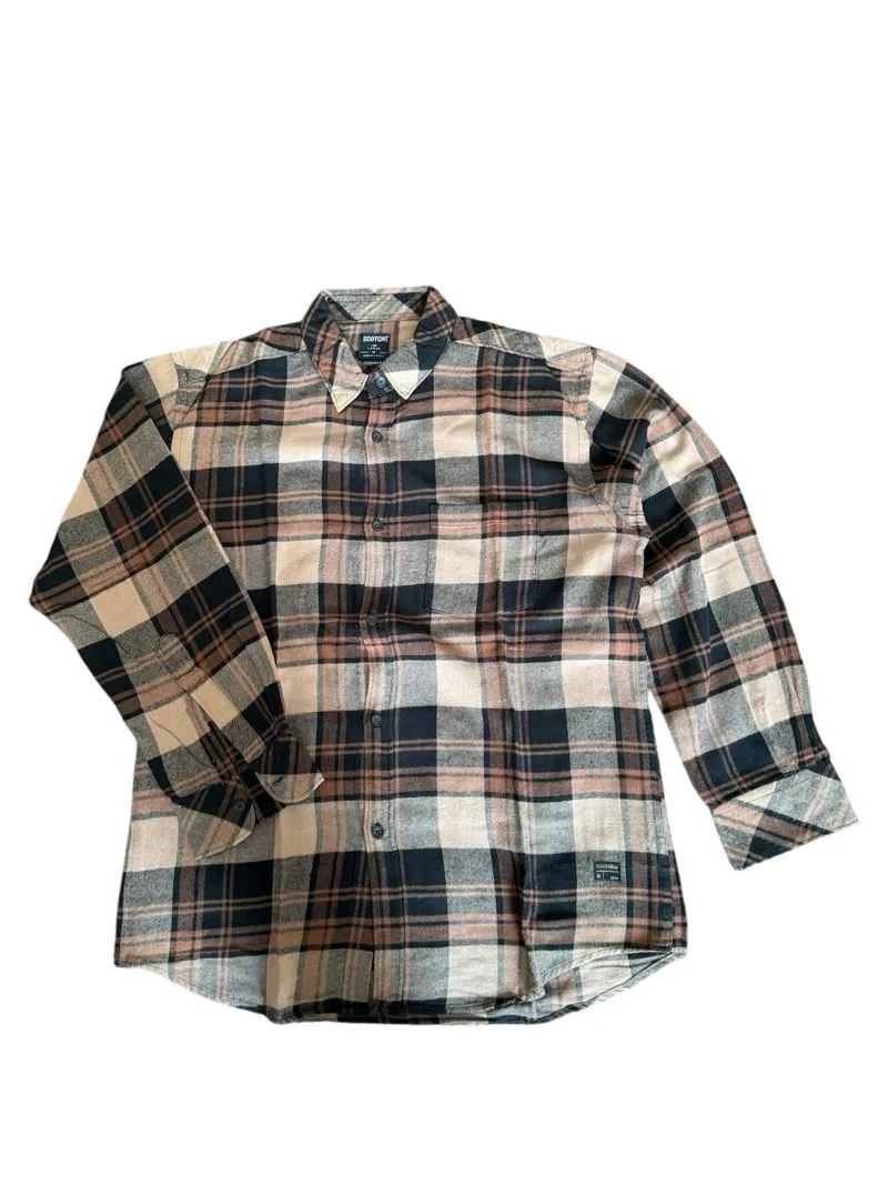 Scotch & Soda Coquette Formal shirt Pria brown photo 1