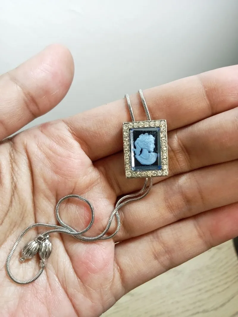 Vintage Y2K Jewellery Wanita silver blue photo 1