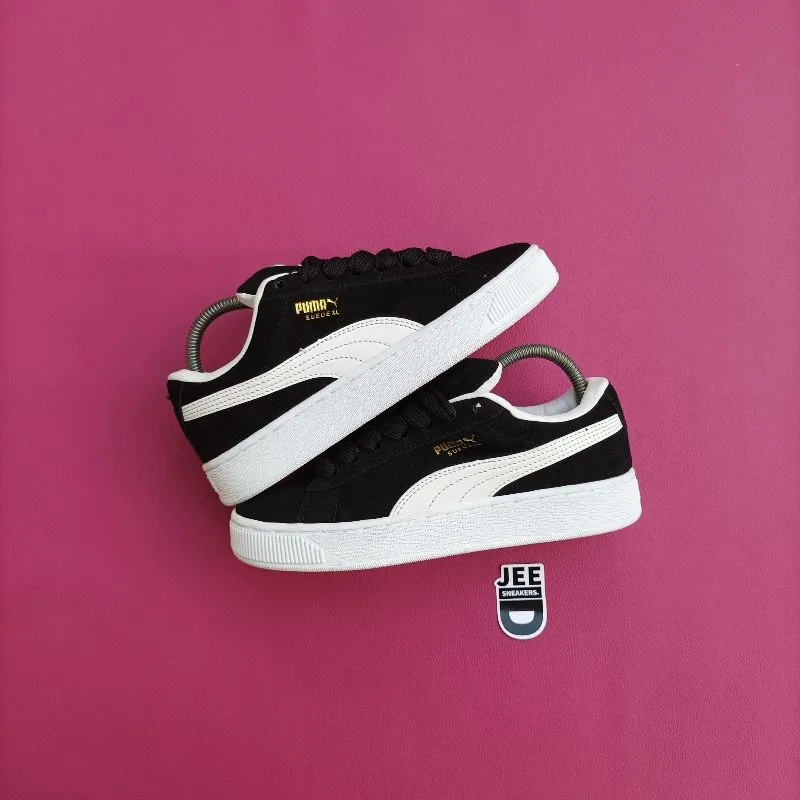 Puma Streetwear Casual Sneakers Wanita white black photo 1