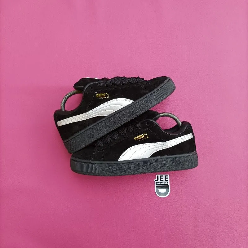 Puma Streetwear Casual Sneakers Wanita silver black photo 1
