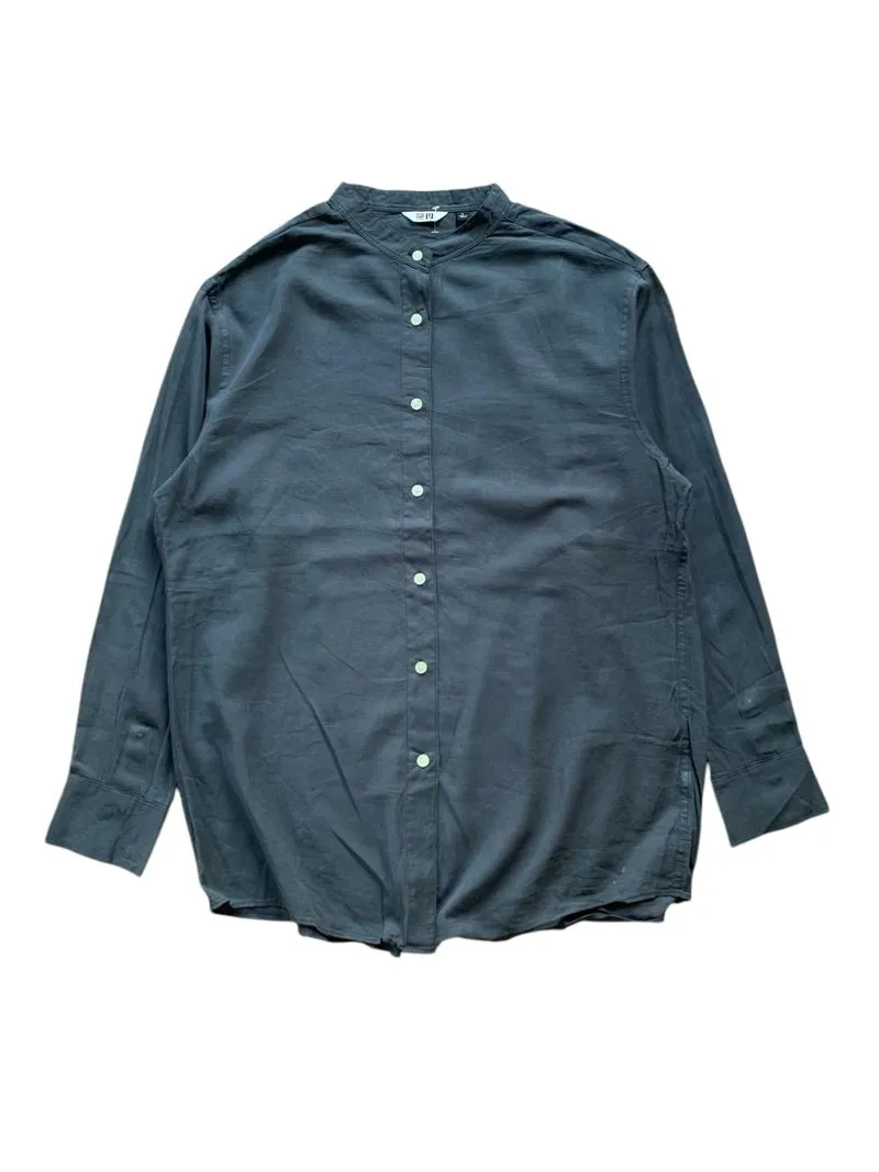 Uniqlo Luxury Casual Casual shirt Pria gray photo 1