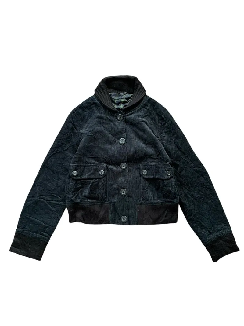 Japanese brand Vintage Y2K Bomber jacket Wanita black photo 1