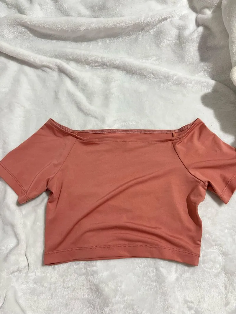 Casual T-shirt Wanita pink photo 1