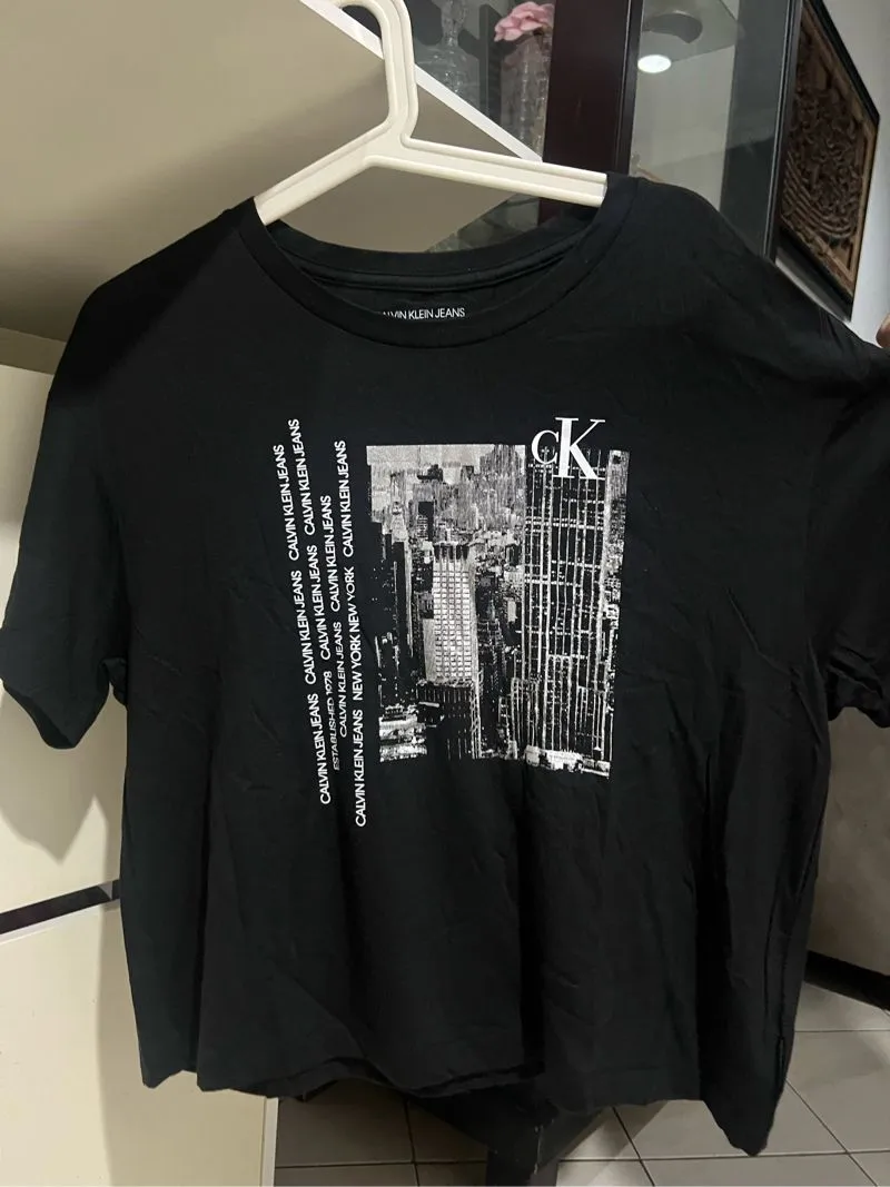Calvin Klein Casual Shirt Wanita black photo 1