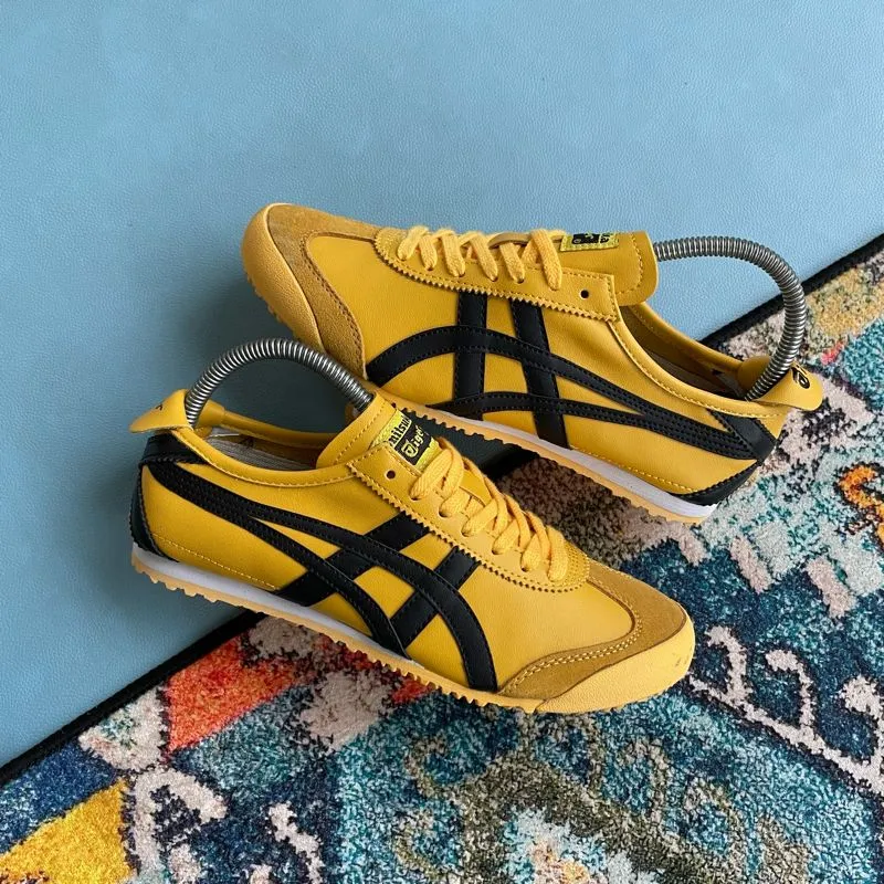 Onitsuka Tiger Indie Casual Sneakers Wanita black yellow photo 1
