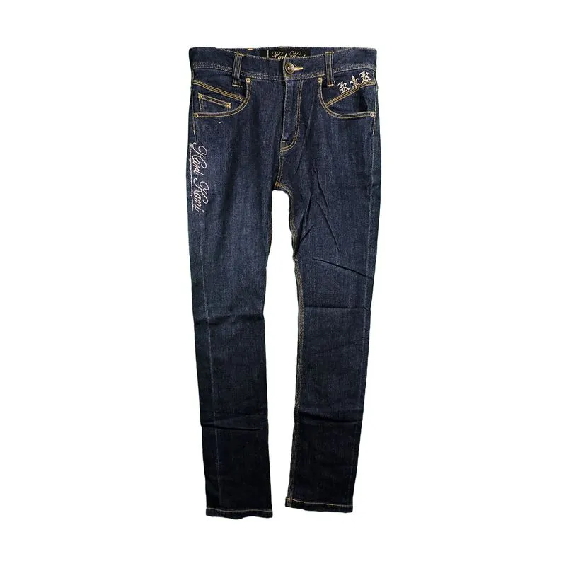 Karl Kani Vintage Casual Jeans Pria blue photo 1