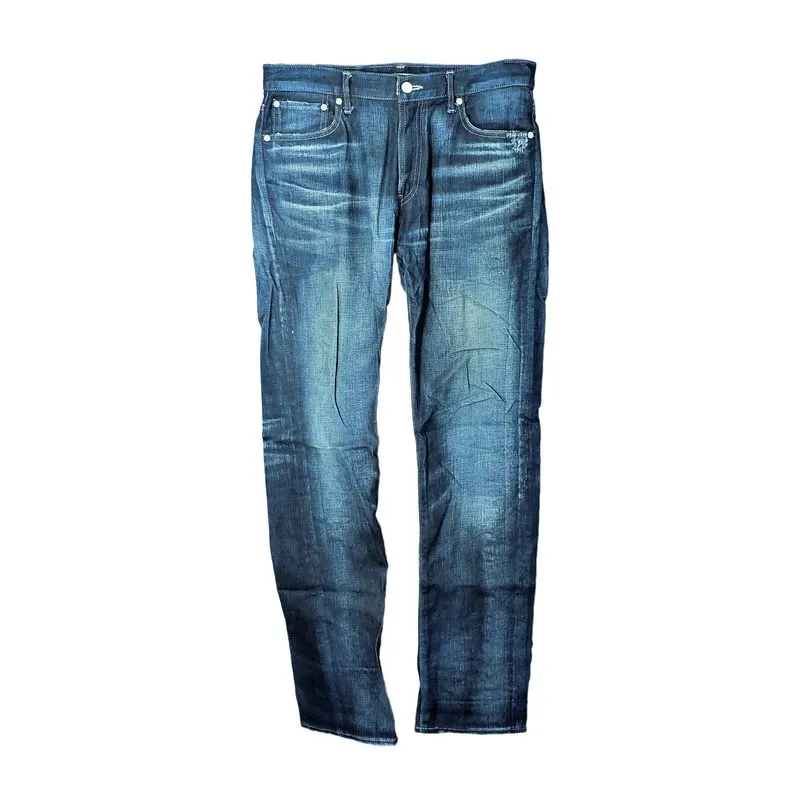 Japanese brand Vintage Casual Jeans Pria blue photo 1
