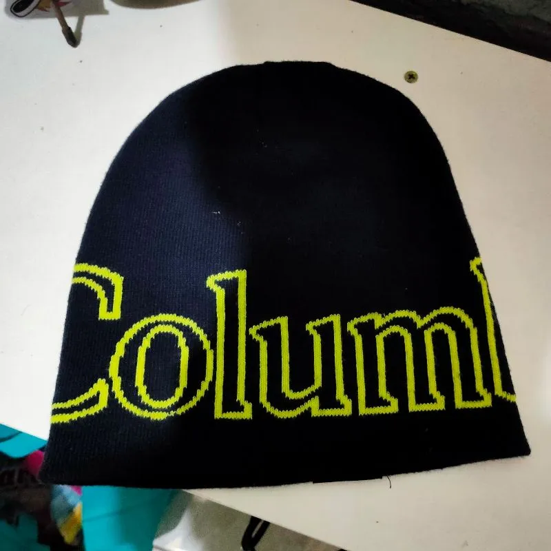 Columbia Streetwear Hat Pria navy yellow photo 1