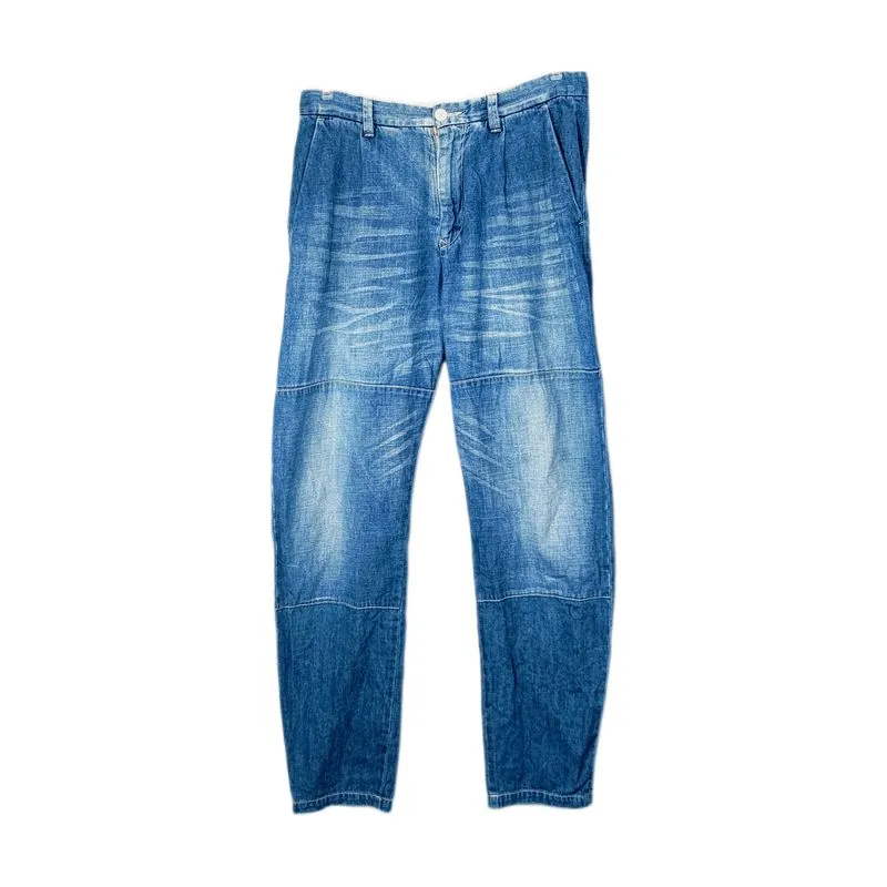 Japanese brand Vintage Casual Jeans Pria blue photo 1