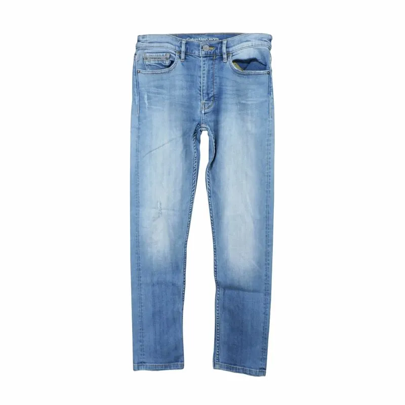 Calvin Klein Luxury Casual Jeans Pria blue photo 1