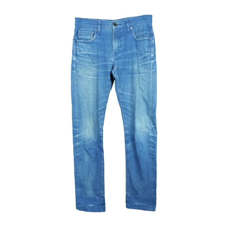 Uniqlo Vintage Casual Jeans Pria blue photo 1