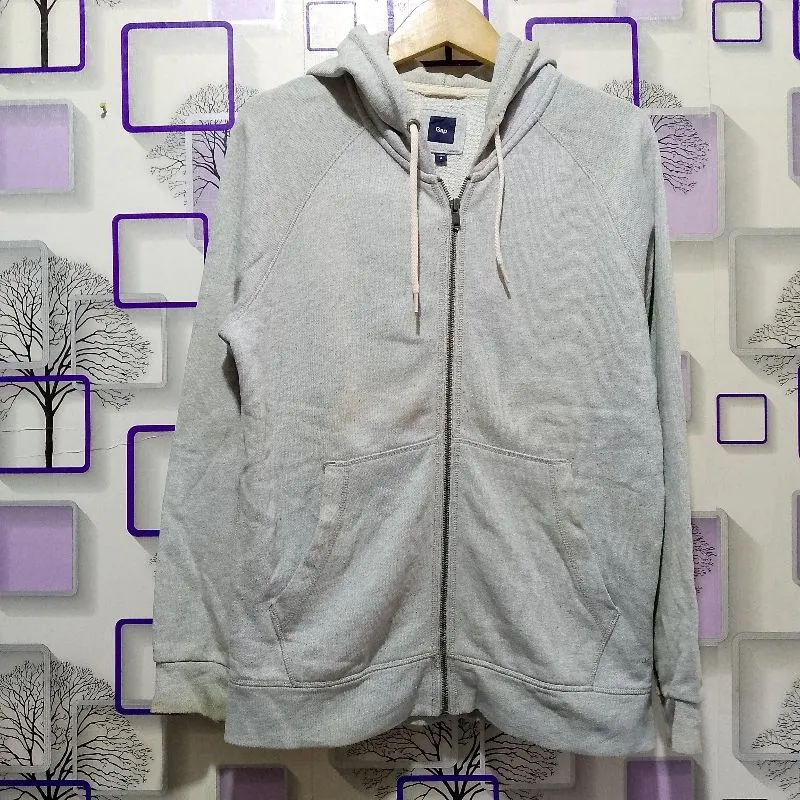 GAP Casual Hoody Pria gray photo 1