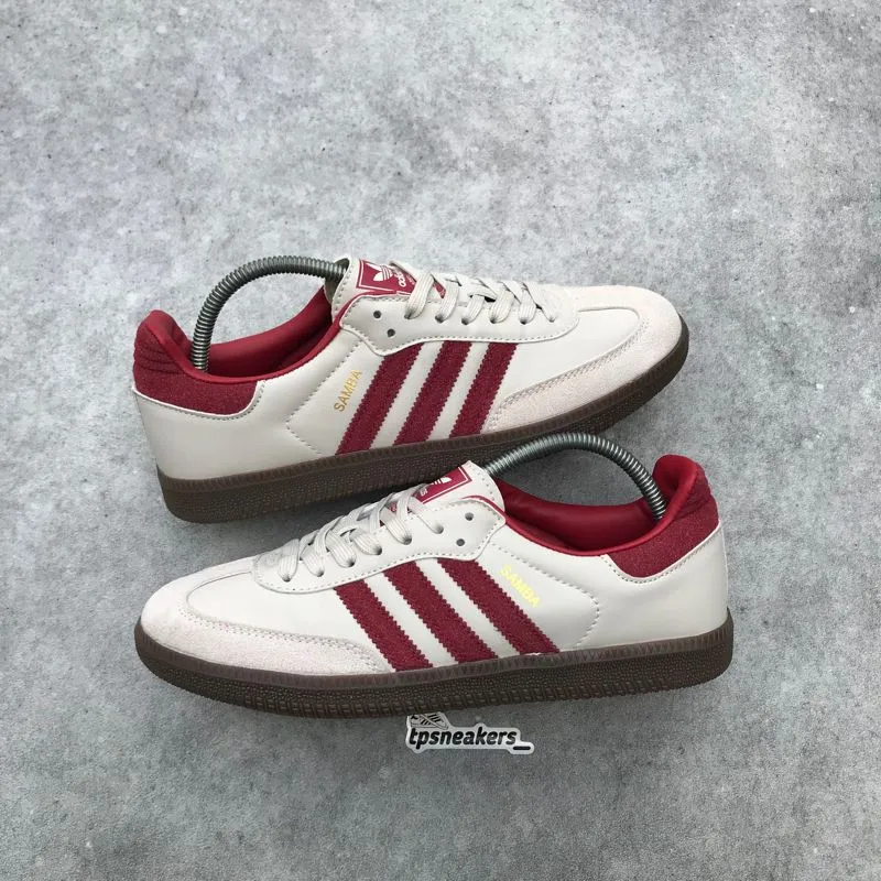 Adidas Casual Sneakers Pria white red photo 1