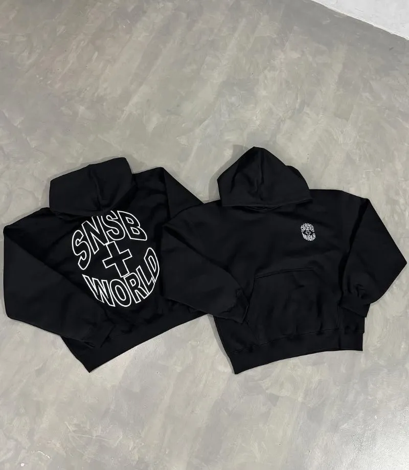 Streetwear Hoody Pria black photo 1