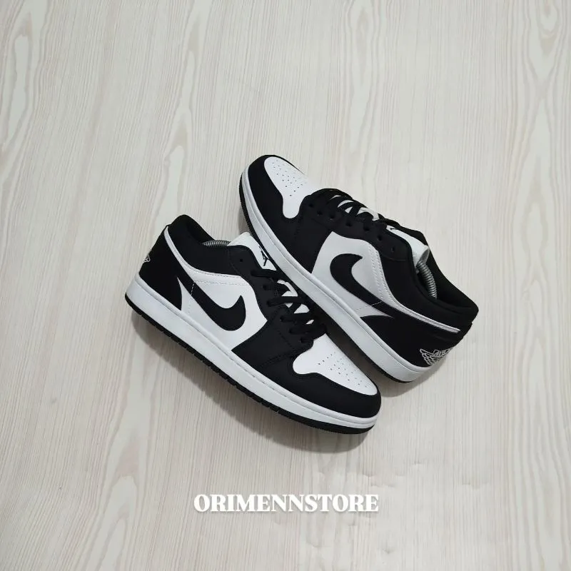 Nike Casual Sneakers Pria white black photo 1