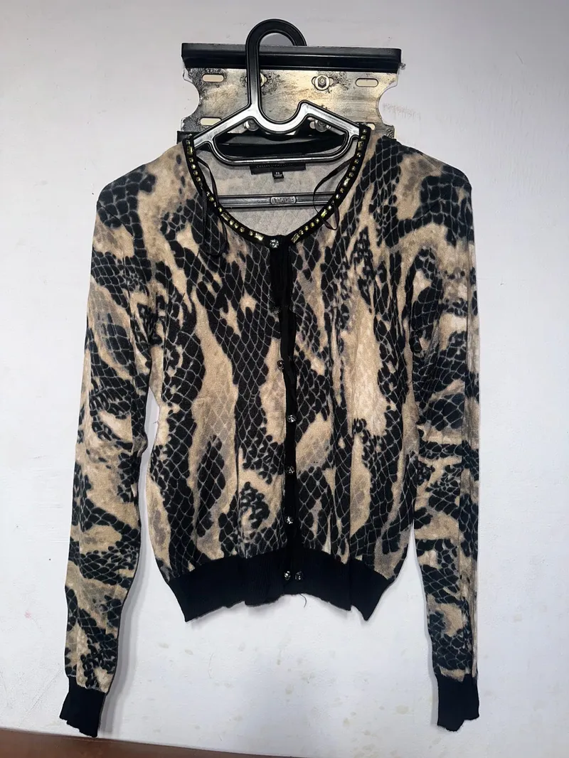 Casual T-shirt Wanita multicolor black photo 1