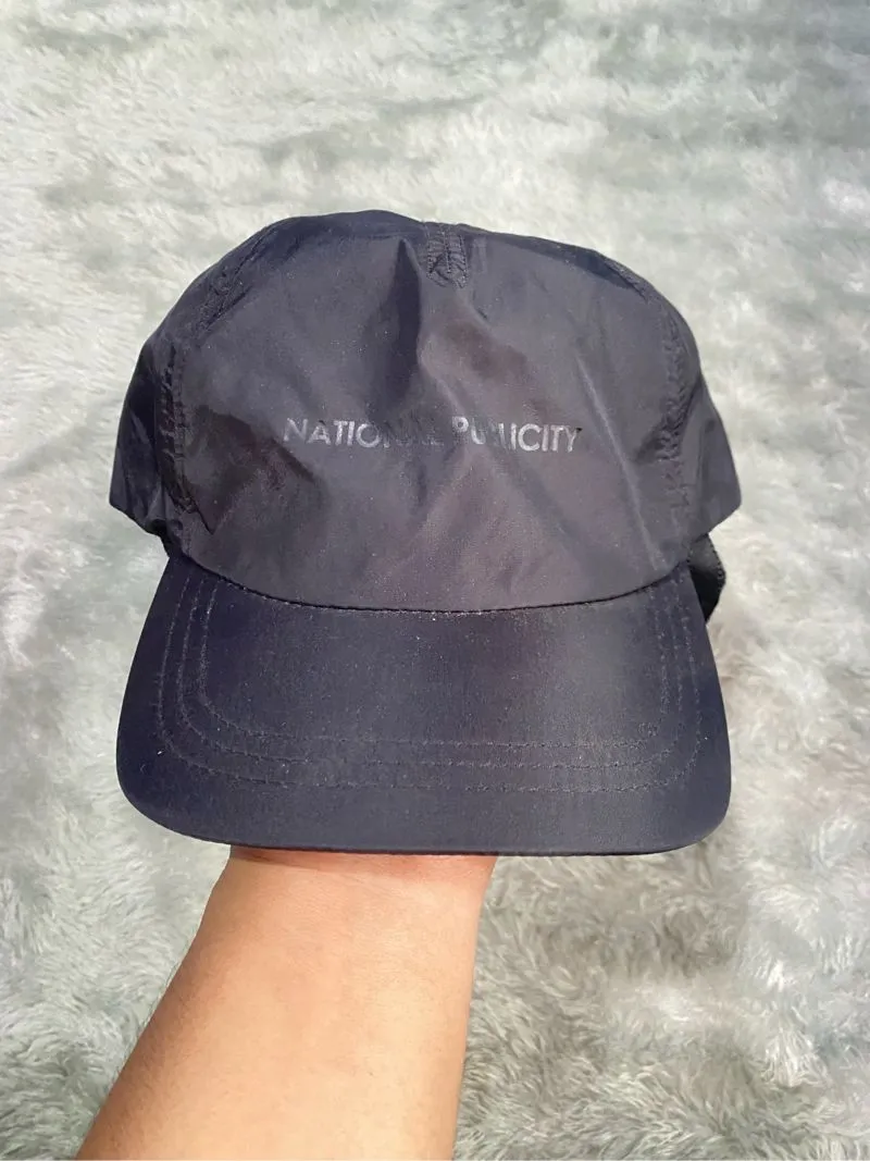 Streetwear Sportswear Hat Pria black photo 1