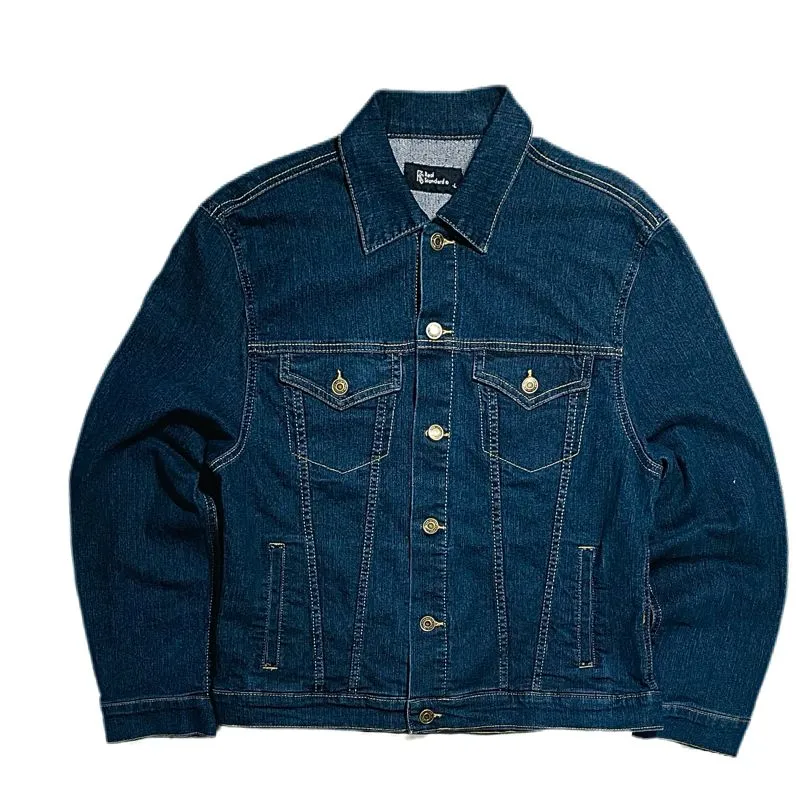 Japanese brand Grunge Indie Denim jacket Pria blue photo 1