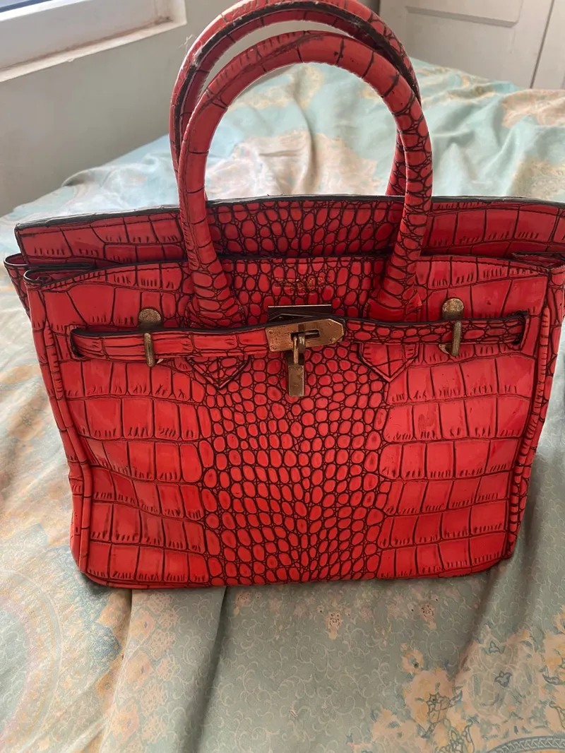 Hermes Luxury Bags & purse Wanita red photo 1