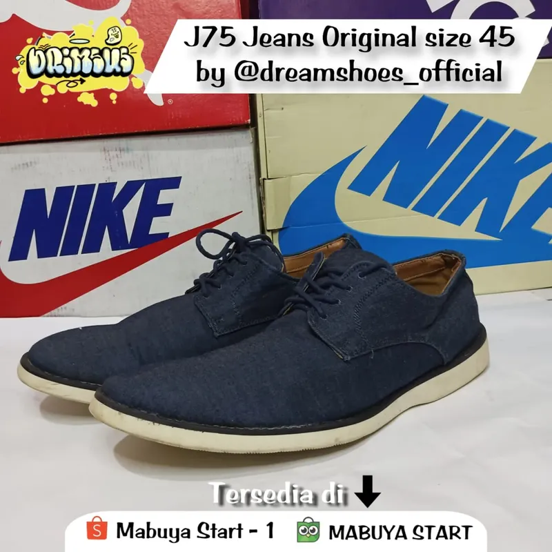 Luxury Casual Loafer Pria white blue photo 1