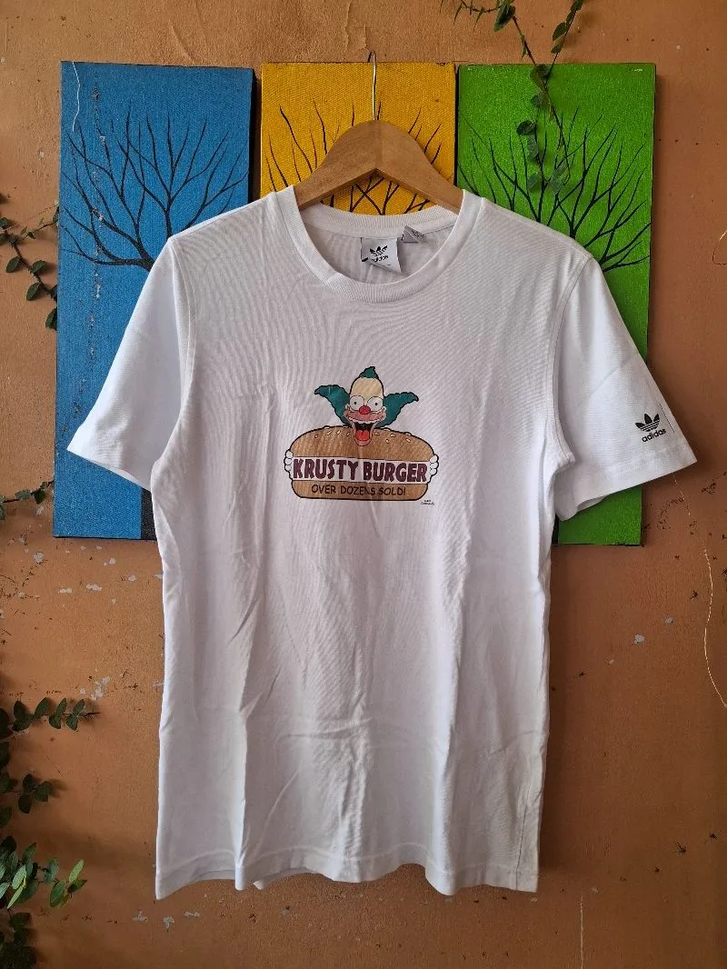 Adidas Streetwear T-shirt Pria white photo 1