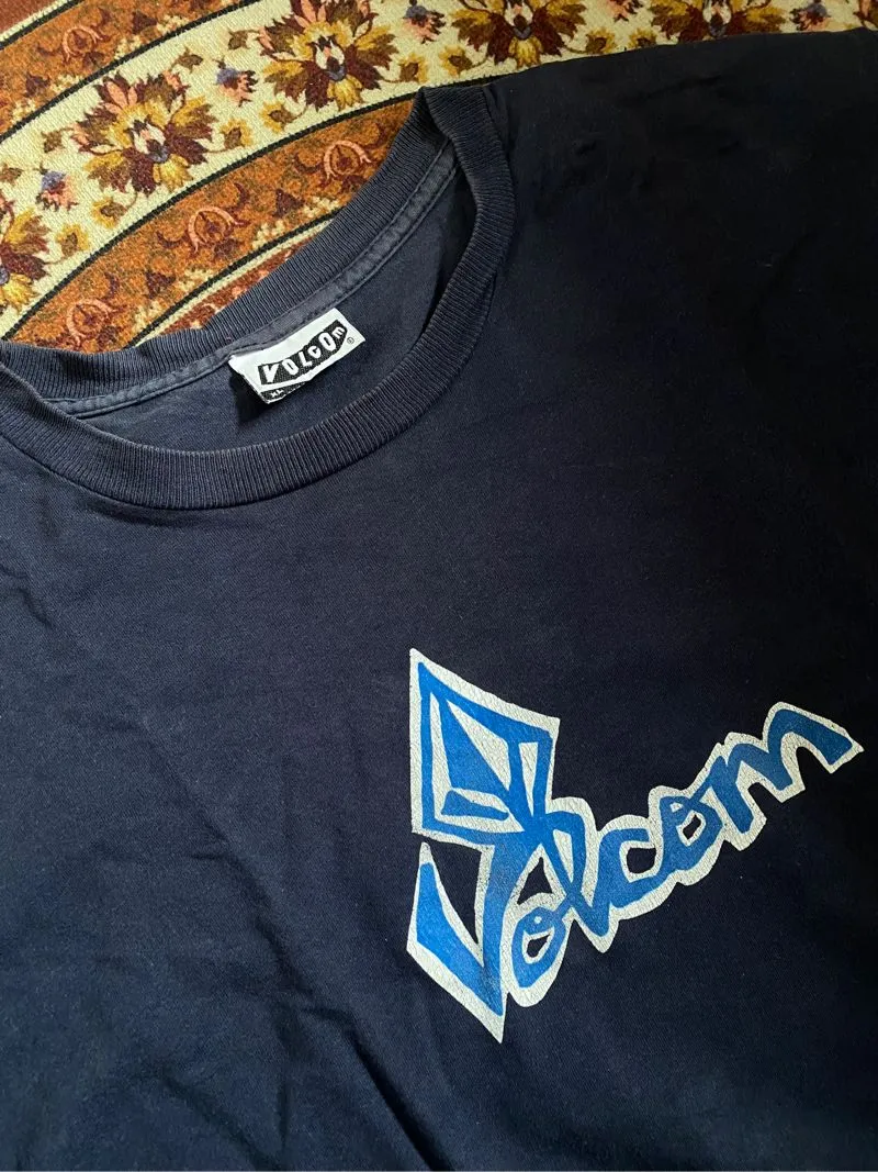 Volcom Streetwear Skater T-shirt Pria navy photo 1