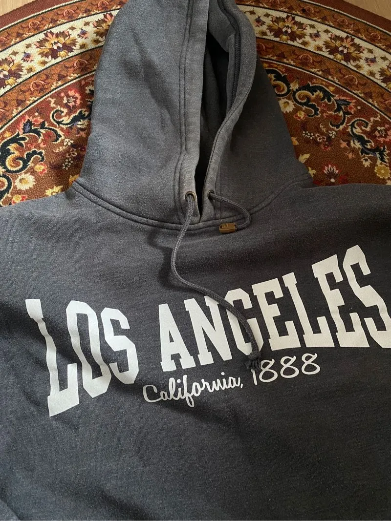 Casual Hoody Pria gray photo 1