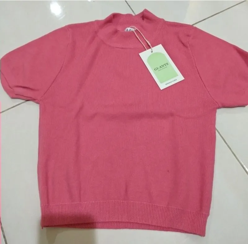 Casual Blouse Wanita pink photo 1