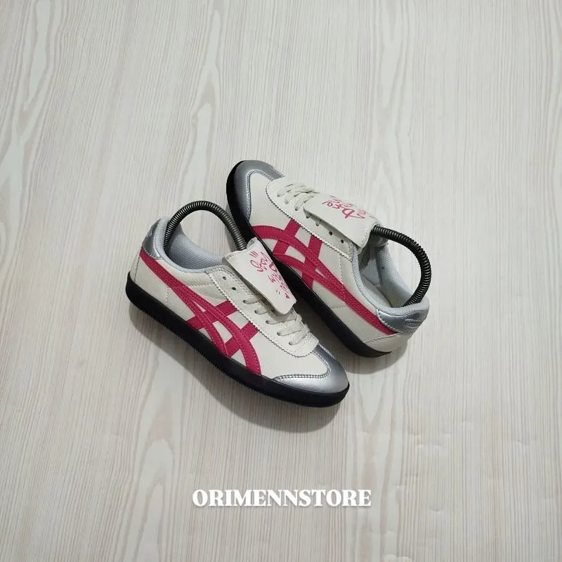 Onitsuka Tiger Casual Sneakers Wanita pink cream photo 1
