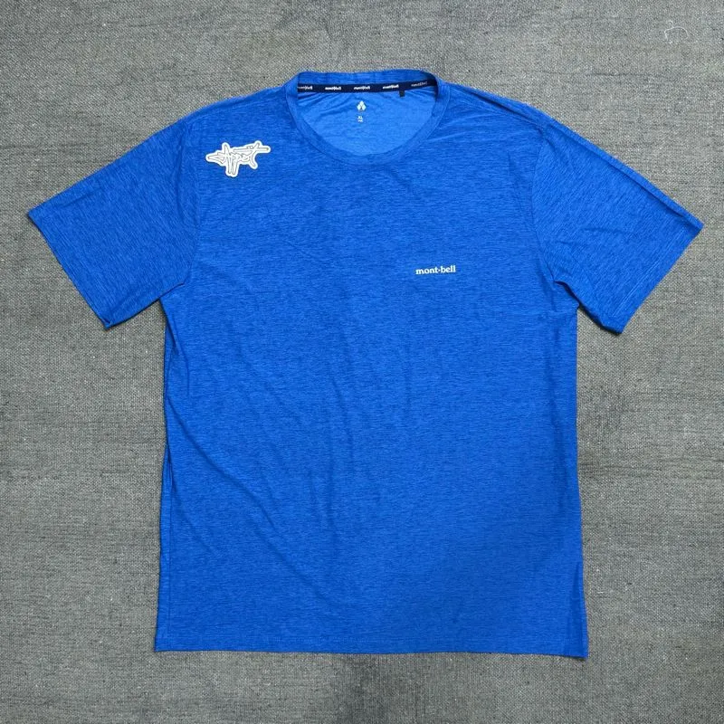 Montbell Sportswear Casual Jersey Pria blue photo 1