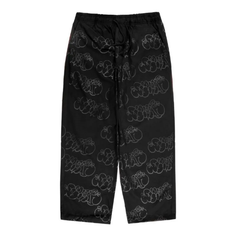 Stone Island Y2K Skater Sweatpants & Joggers Pria black gray photo 1