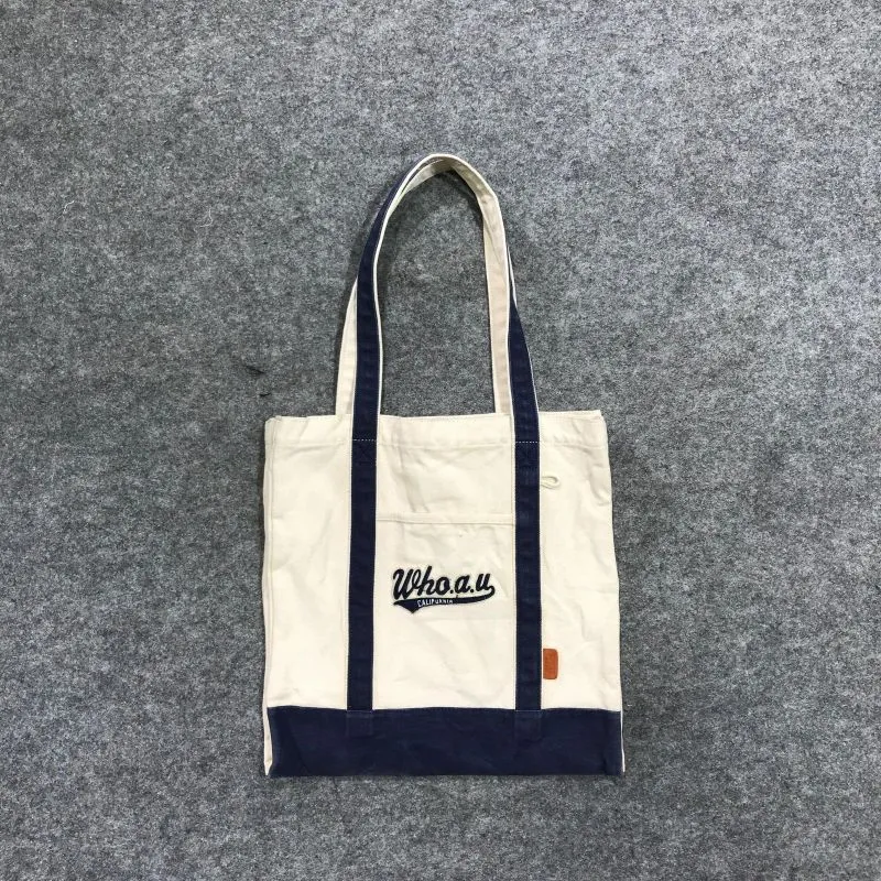 WHO.A.U Streetwear Casual Bag Pria cream photo 1