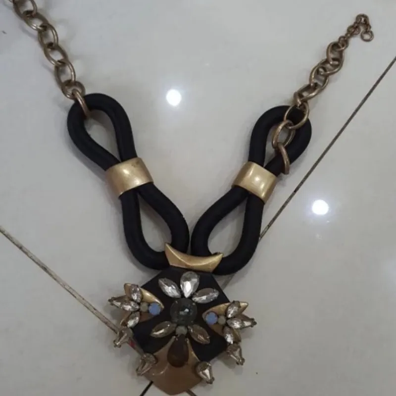 Vintage Jewellery Wanita gold black SALE LAST  photo 1