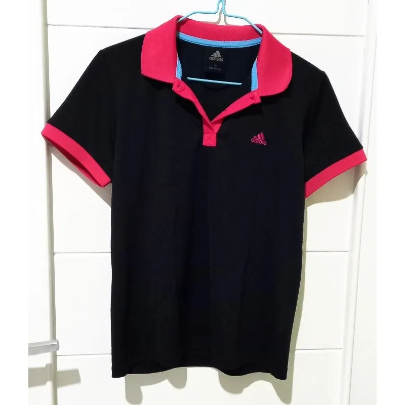 Adidas Sportswear Casual Shirt Wanita pink black photo 1