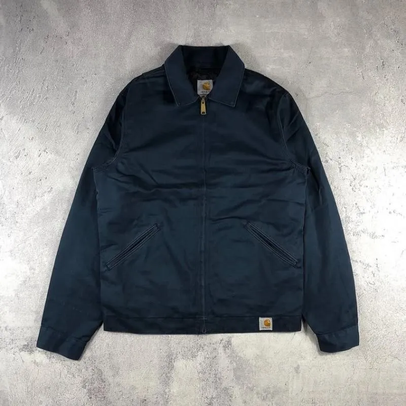 Carhartt Streetwear Casual Harrington jacket Pria navy photo 1
