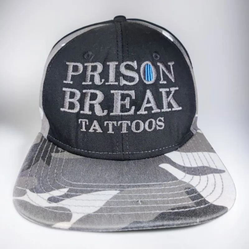 Y2K Grunge Hat Pria white gray photo 1