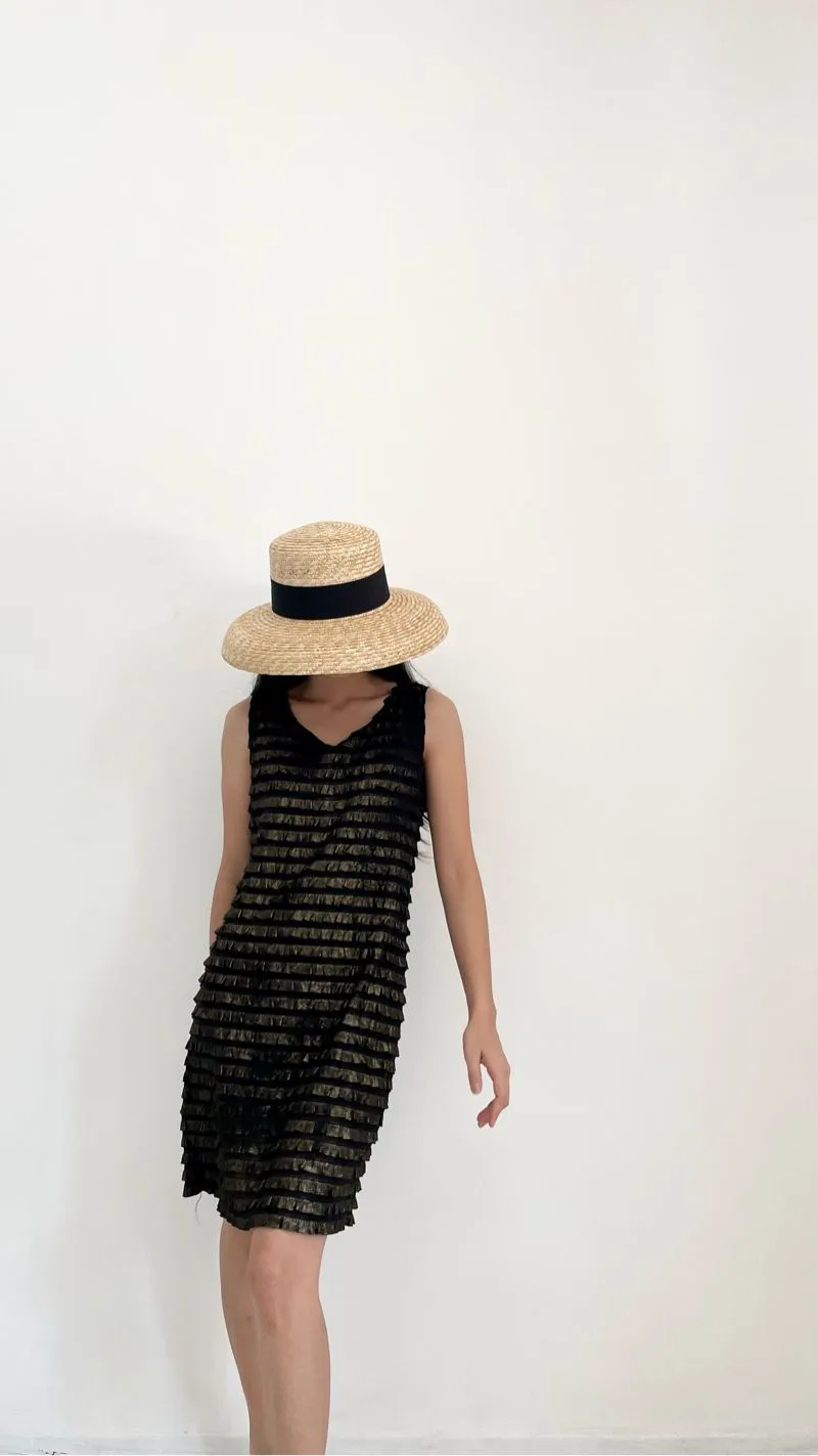 Minimalist Evening dress Wanita multicolor photo 1