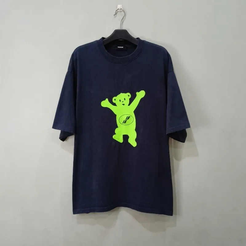 We11Done Streetwear T-shirt Pria navy photo 1