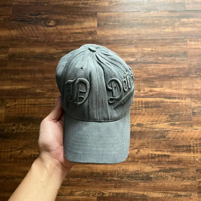 Vintage Minimalist Hat Pria gray photo 1