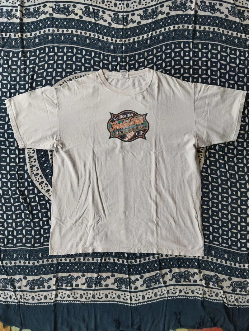 Vintage T-shirt Pria white photo 1