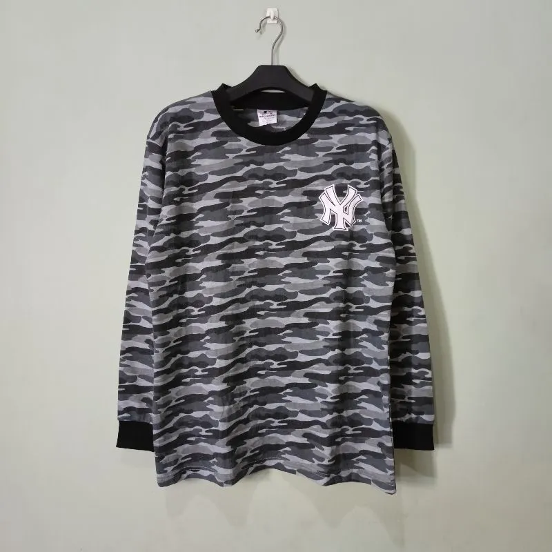 MLB Streetwear Sportswear Sweatshirt Pria multicolor photo 1