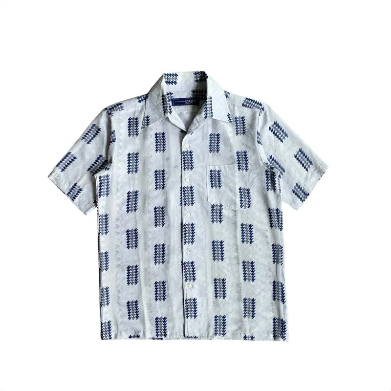 Casual Casual shirt Pria blue photo 1