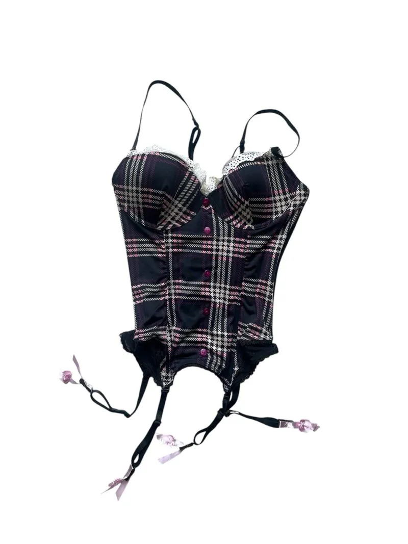 Made in USA Y2K Corset Wanita multicolor photo 1
