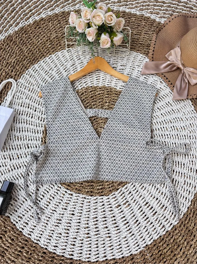 Futurist Sweatshirt Wanita white gray photo 1