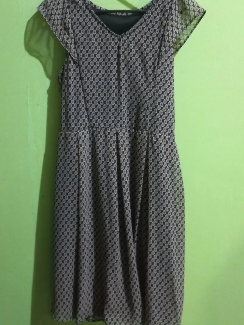 Minimalist Casual Casual dress Wanita black photo 1