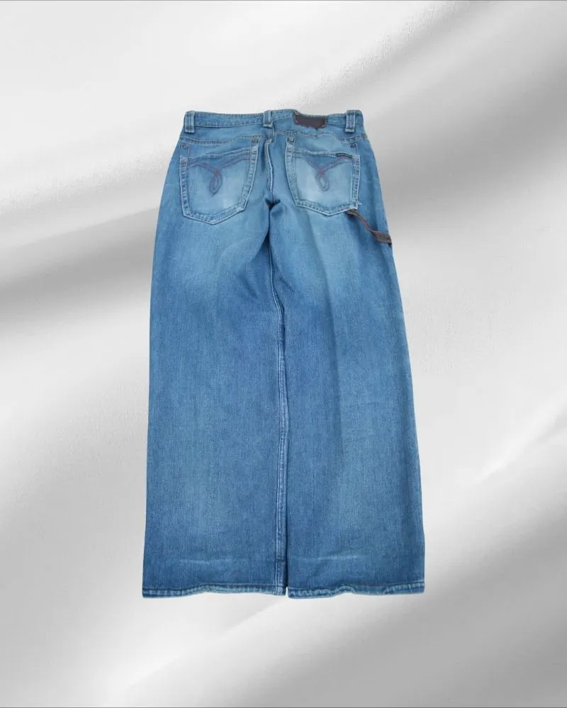 Vintage Y2K Jeans Pria blue photo 1