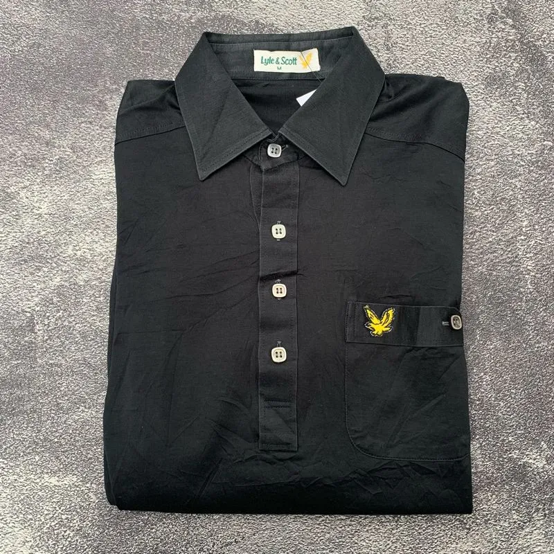 Lyle & Scott Casual Polo shirt Pria black photo 1