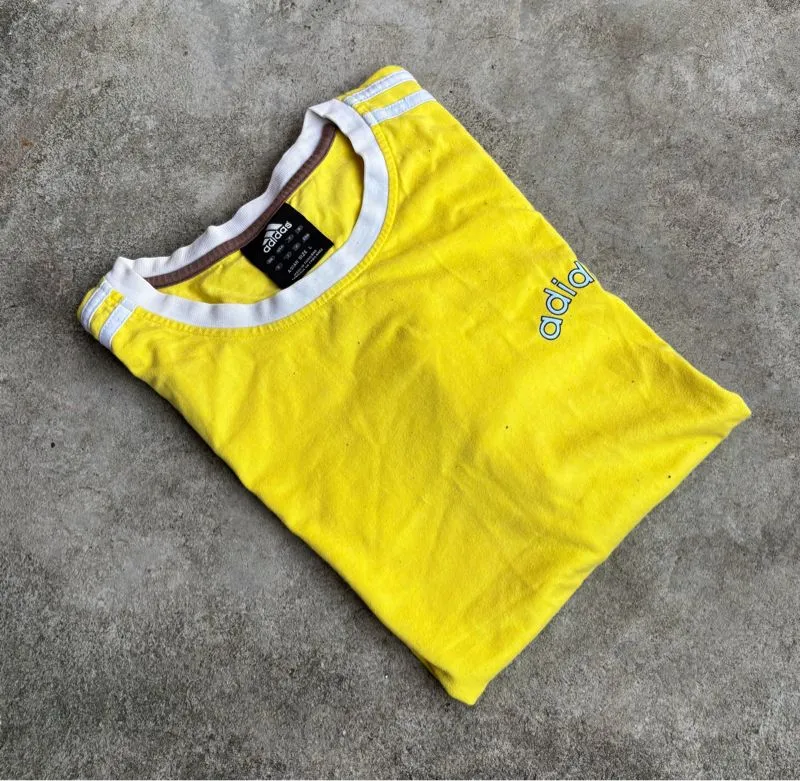 Casual T-shirt Pria yellow photo 1