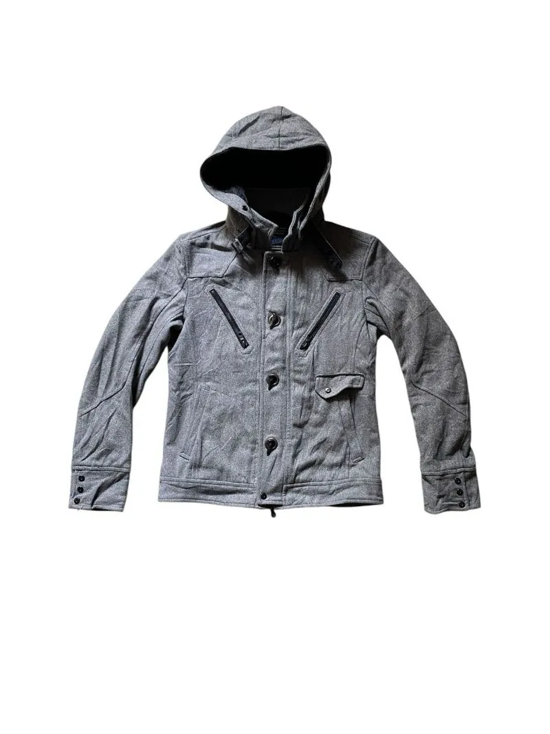 Nicole Club for Men Grunge Emo Fleece Pria gray photo 1
