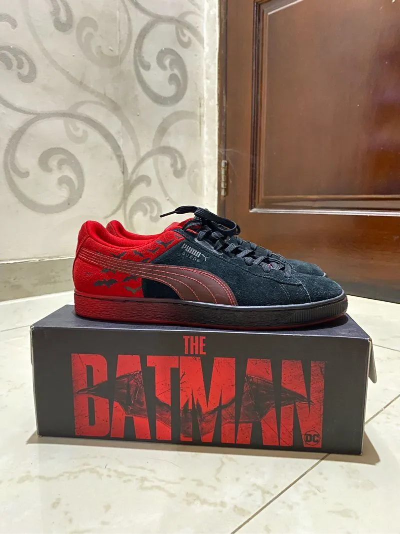 Puma Streetwear Casual Sneakers Pria red black photo 1